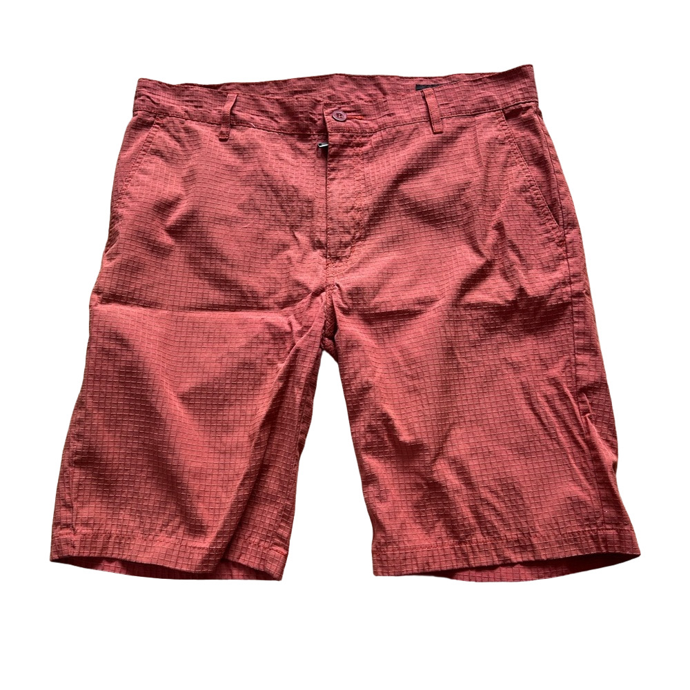 Vercho Men's Orange Casual Shorts